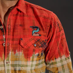 Khakhi full sleeves shirt