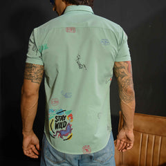 Pista Half Sleeves Shirt