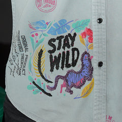 Grey Half Sleeves Shirt