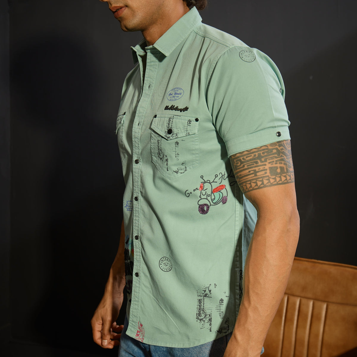 Pista Half Sleeves Shirt